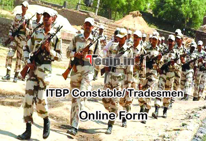 ITBP Constable/ Tradesmen Online Form