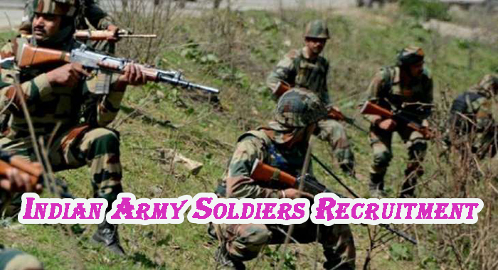 Indian Army Soldiers Recruitment
