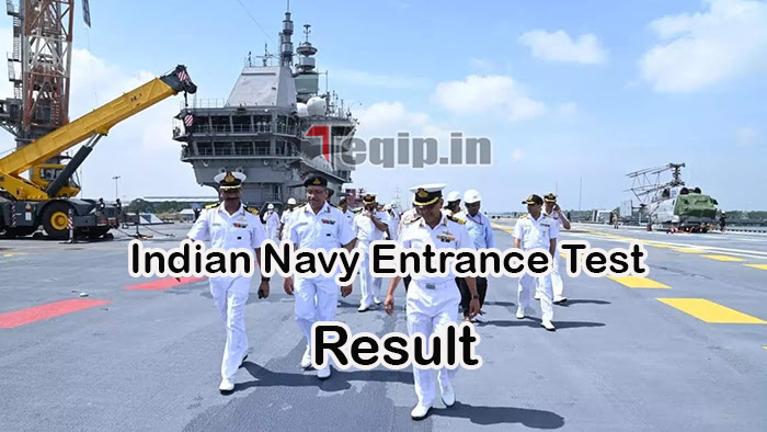 Indian Navy Entrance Test Result