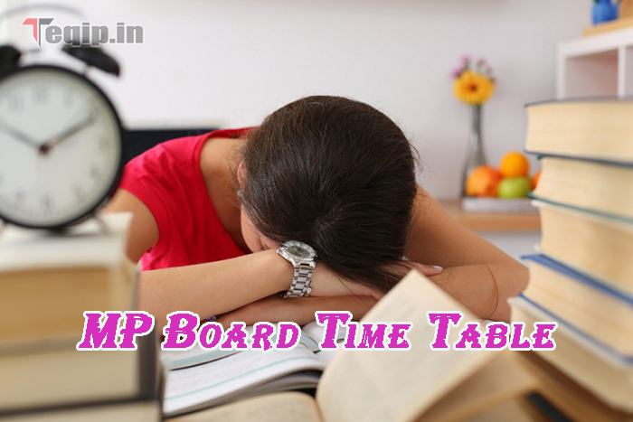 MP Board Time Table