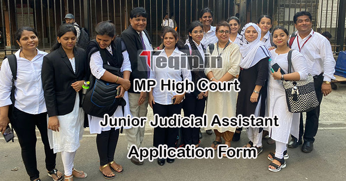 MP High Court Junior Judicial Assistant Online Form