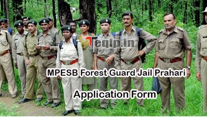 MPESB Forest Guard Jail Prahari Online Form
