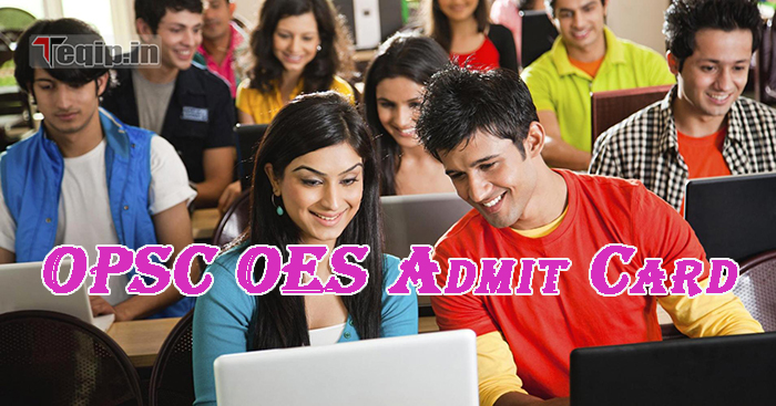 OPSC OES Admit Card