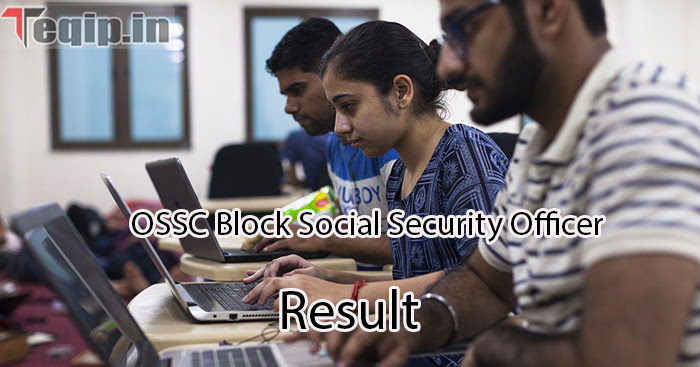 OSSC BSSO Result