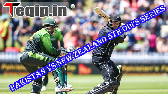 Pakistan vs New Zealand 5th ODI's Series 