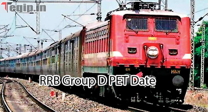 RRB Group D PET Date