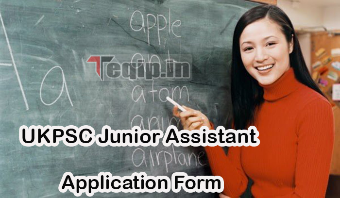 UKPSC Junior Assistant Online Form