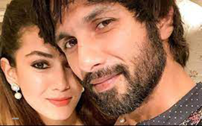 Shahid Kapoor and Mira Rajput