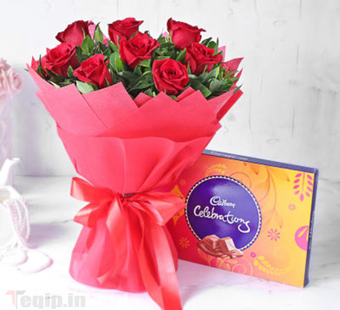 Valentine Flowers & Chocolates