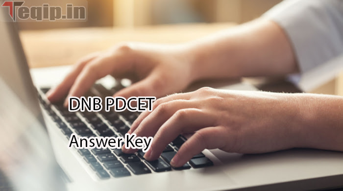 DNB PDCET Answer Key 