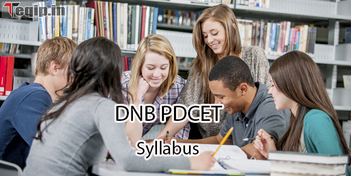 DNB PDCET Syllabus 