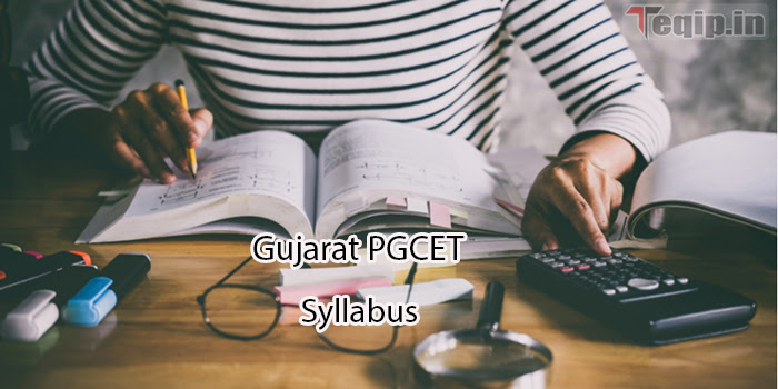 Gujarat PGCET Syllabus