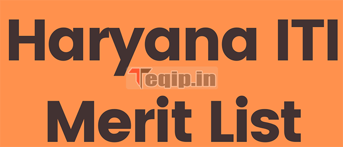 ITI Haryana Merit List 
