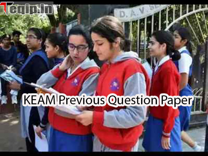KEAM Previous Question Paper 2023