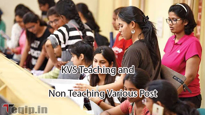 KVS Teaching and Non Teaching Various Post