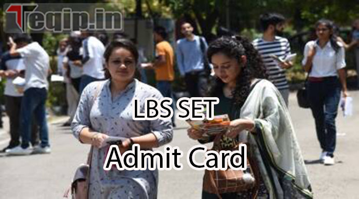 LBS SET Hall Ticket