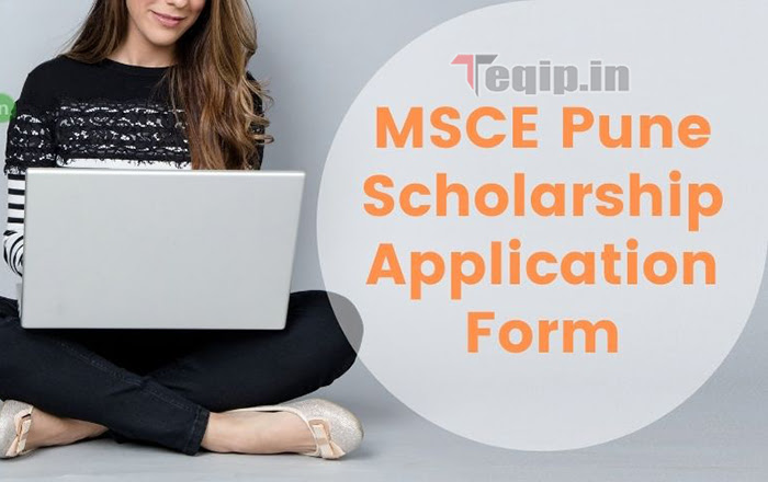 MSCE Pune Scholarship 2023 
