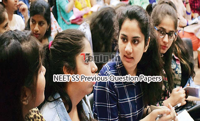 NEET SS Previous Question Papers 
