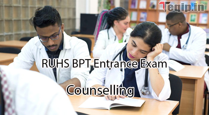 RUHS BPT Entrance Exam Counselling