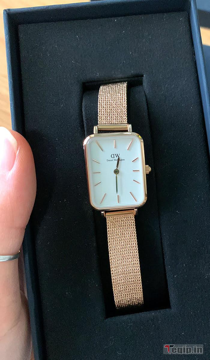 Daniel Wellington Quadro Melrose Strap Watch