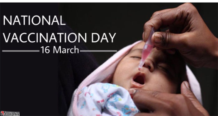 16 March - National Vaccination Day