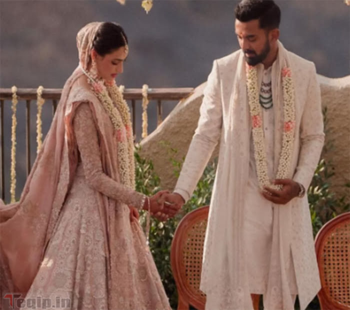 Some Photos of KL Rahul & Athiya Shetty's Wedding Ceremony