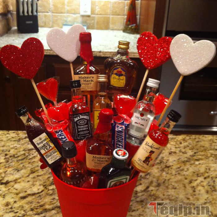 9. Day Liquor and Hearts Valentines Day Gifts For Husband