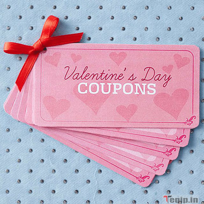 3. Valentine's Day Love Coupons for a duo