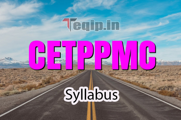 CETPPMC Syllabus