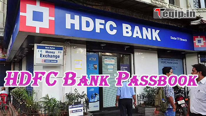 HDFC Bank Passbook