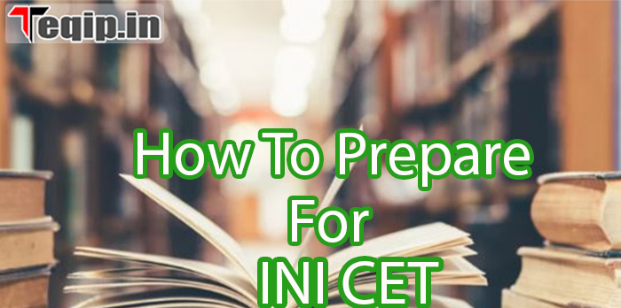 How To Prepare For INI CET