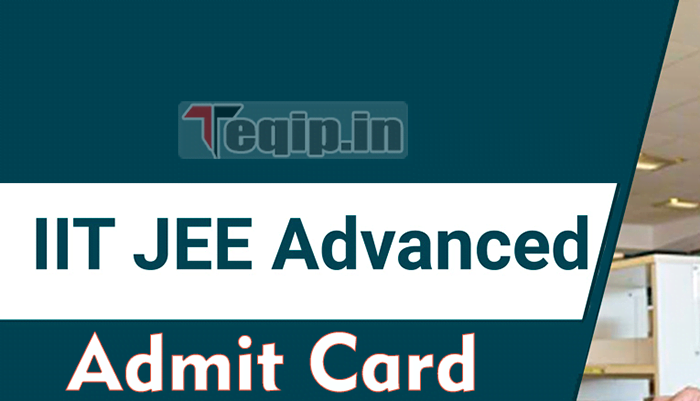 JEE Advanced Admit Card