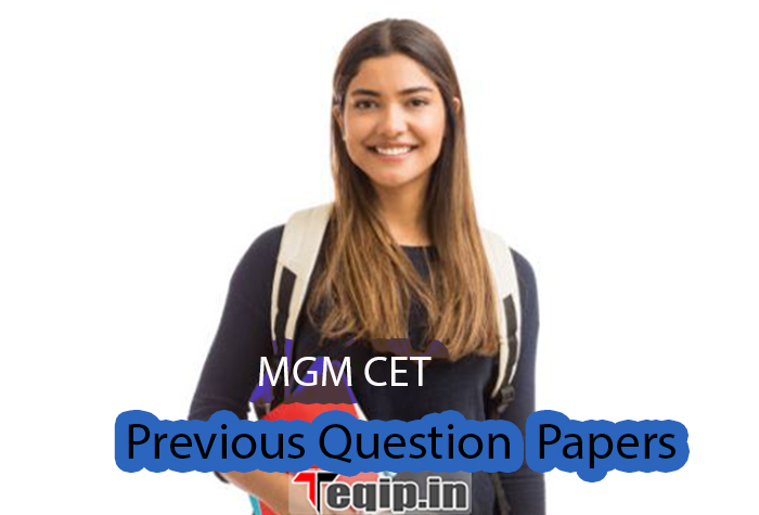 MGM CET Previous Question Papers