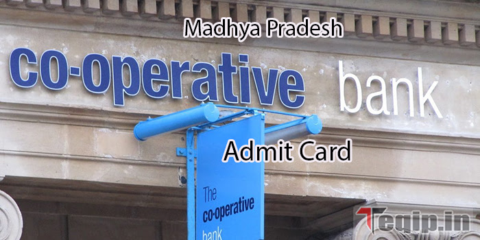MP Cooperative Bank Admit Card