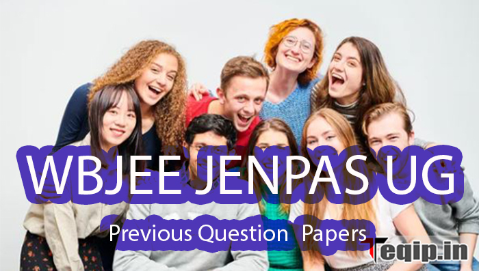 WBJEE JENPAS UG Previous Question Papers