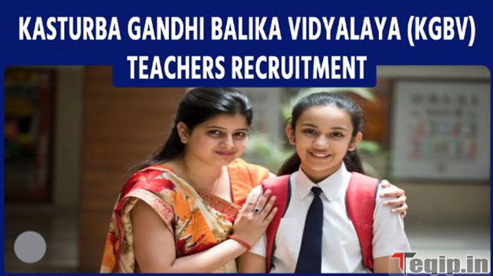 Kasturba Gandhi Balika Vidyalay Jobs 2024