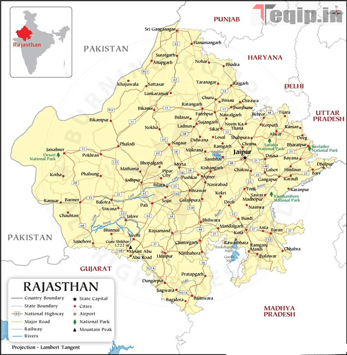 Rajasthan New District List 2023