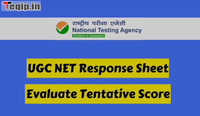 UGC NET Response Sheet 2023