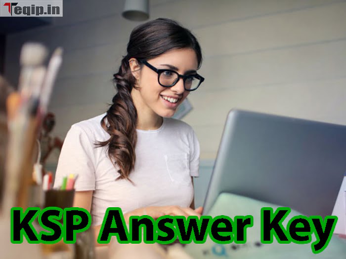 KSP Answer Key