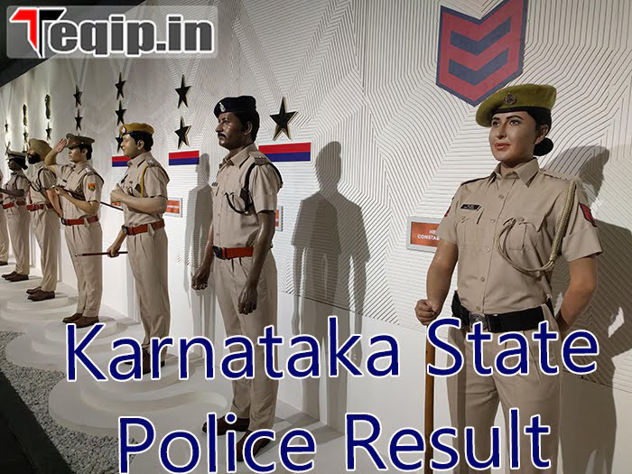 Karnataka State Police Result 2023