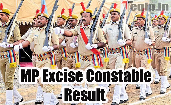 MP Excise Constable Result 2023