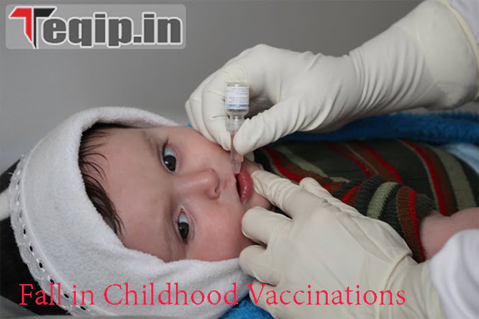 Fall in Childhood Vaccinations