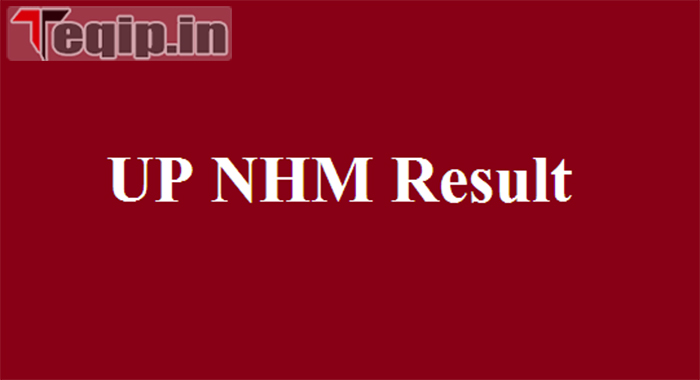 UP NHM Result 2023