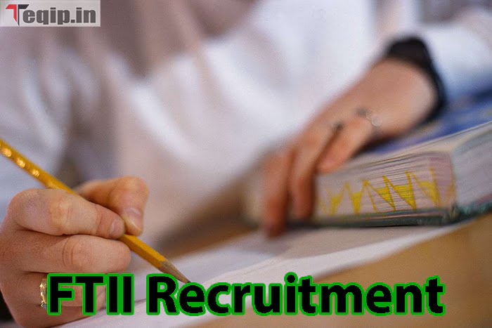 FTII Recruitment