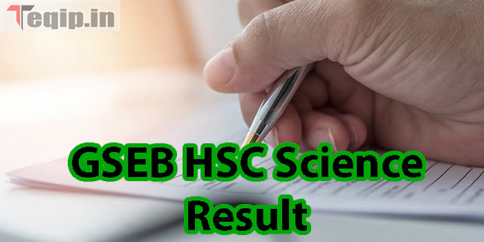 GSEB HSC Science Result