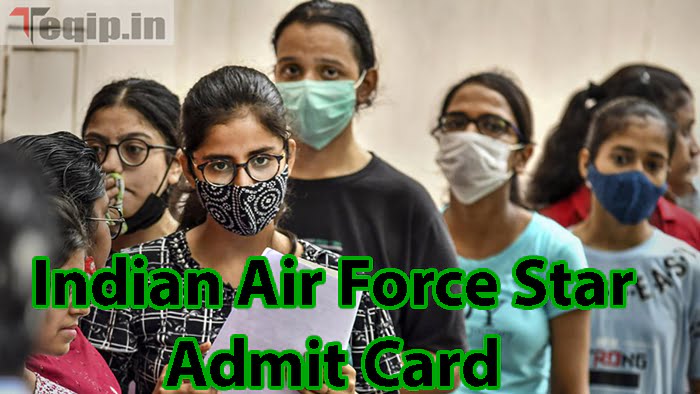 Indian Air Force Star Admit Card