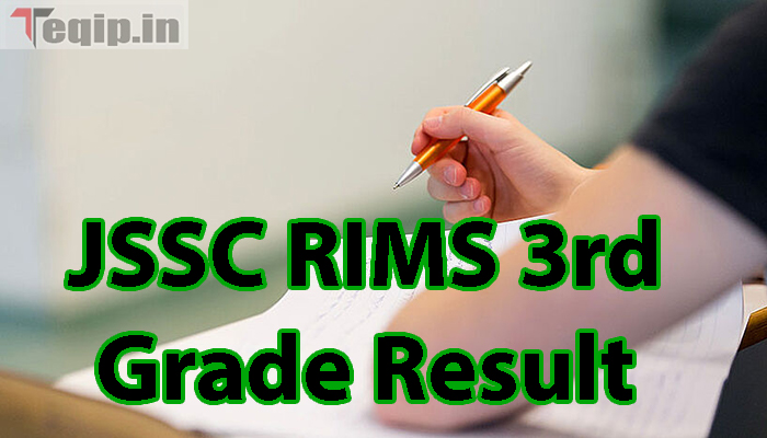 JSSC RIMS 3rd Grade Result