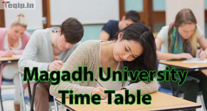 Magadh University Time Table