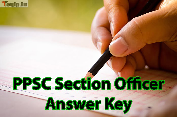 PPSC Section Officer Answer Key