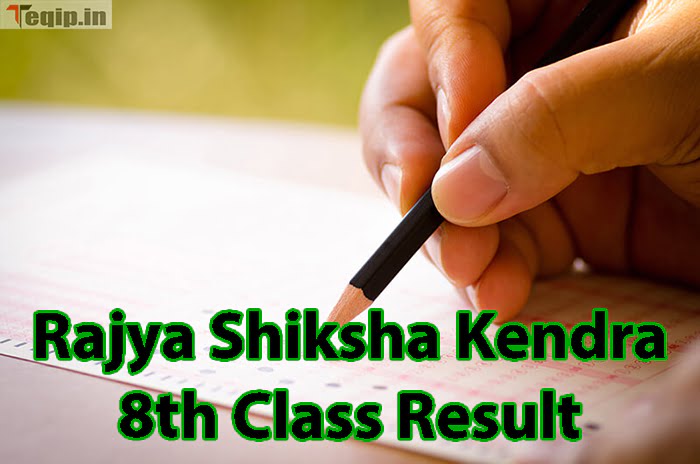 Rajya Shiksha Kendra 8th Class Result